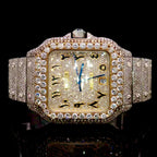 Diamond 20 CTW Cartier Santos Large Two Tone
