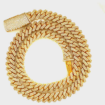 10MM Handmade Diamond Cuban Chain