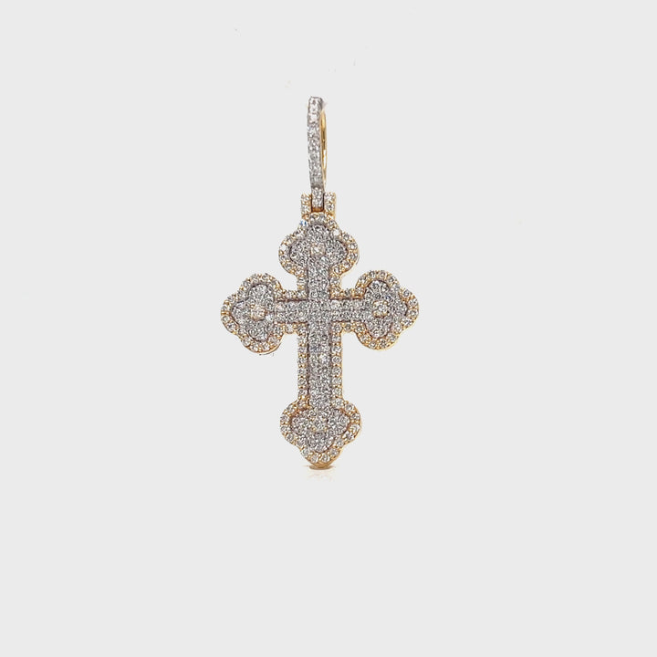 Small Medieval Diamond Cross