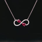 Infinite Ruby Necklace