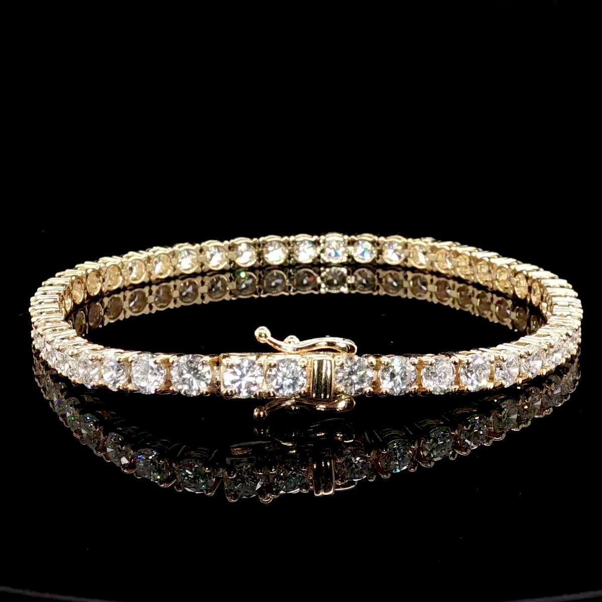 25 Pointer Diamond Tennis Bracelet