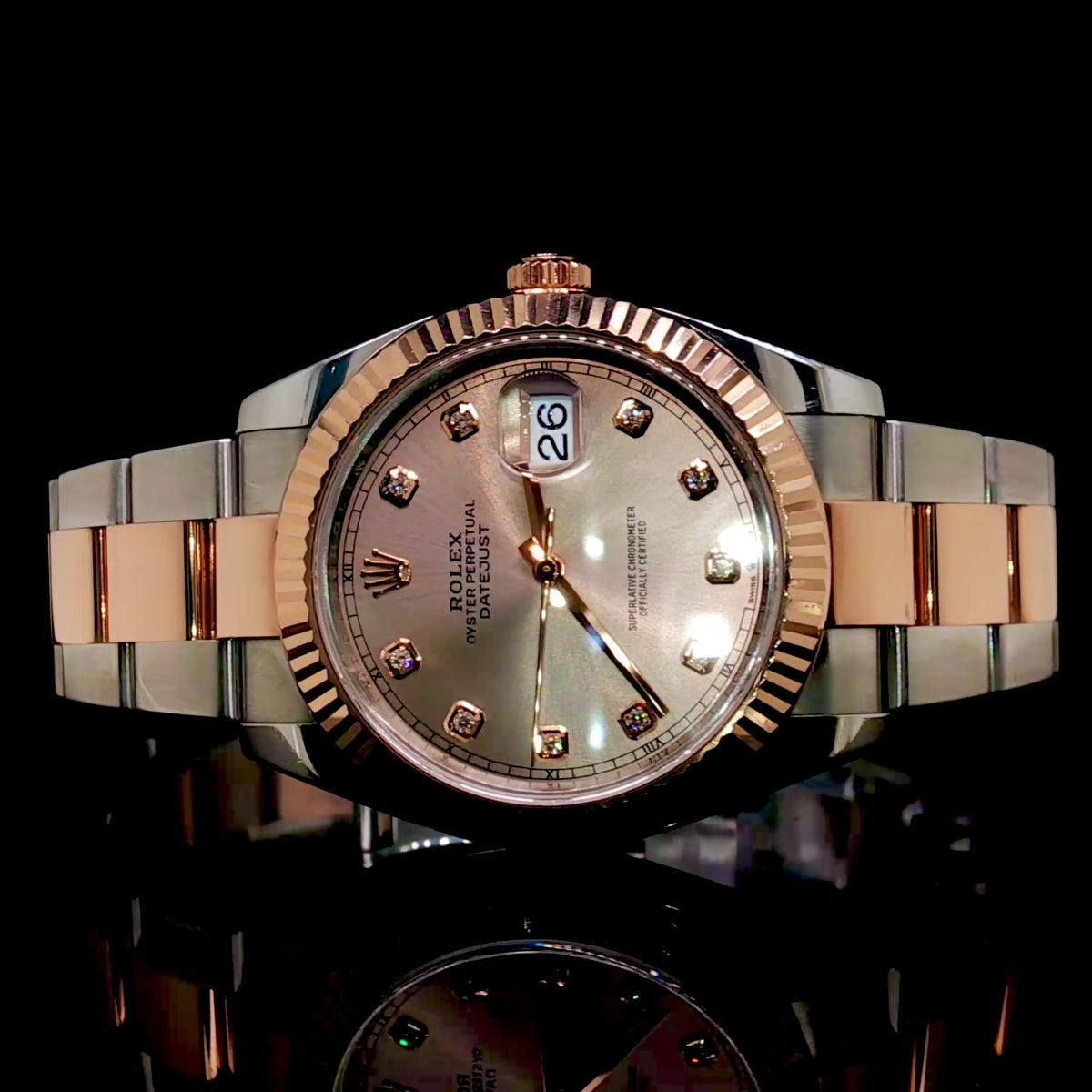 Rolex Datejust 41MM Two Tone Rose Gold
