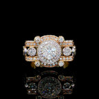 6.5 ct Diamond Mens Ring- il Castello 14k Gold