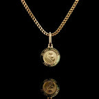 14K Small Saint Jude Thaddeus Medallion