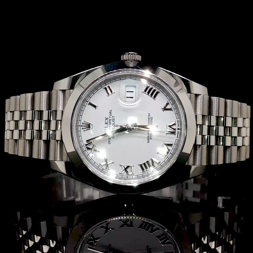 Steel Rolex Datejust 41MM Jubilee