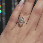 5CT Marquise Diamond Engagement Ring
