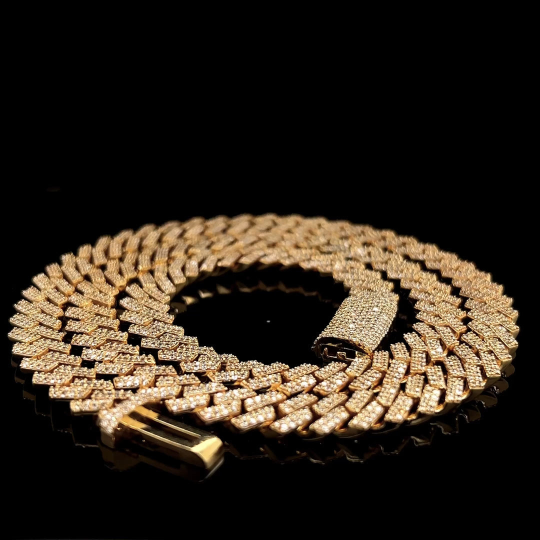 8MM Diamond Cuban Chain