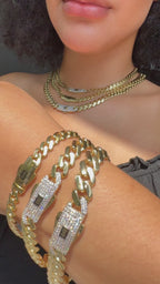 14KT Monaco Chains