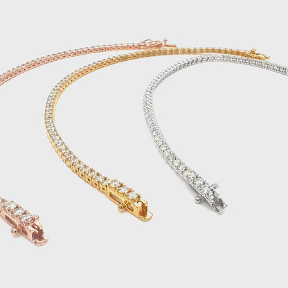 14K Classic Tennis Bracelets