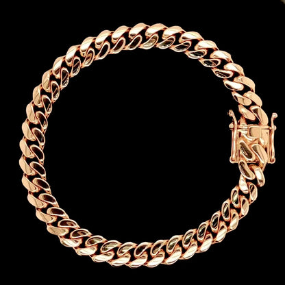 14k Gold Handmade Cuban Link 6.5mm