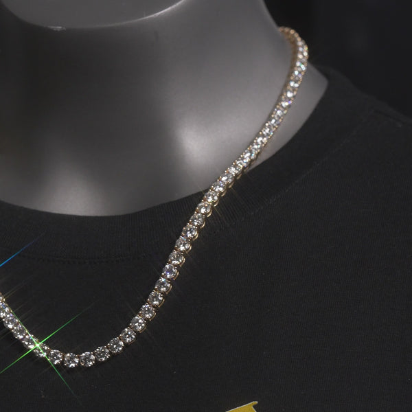 5mm Diamond Tennis Neckalce