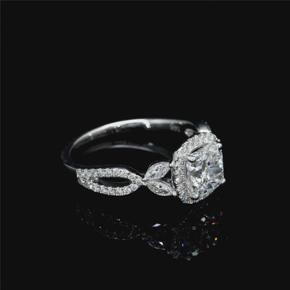 Cushion Lab Diamond Fancy Ring