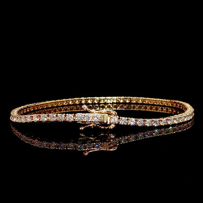 14K Classic Tennis Bracelets
