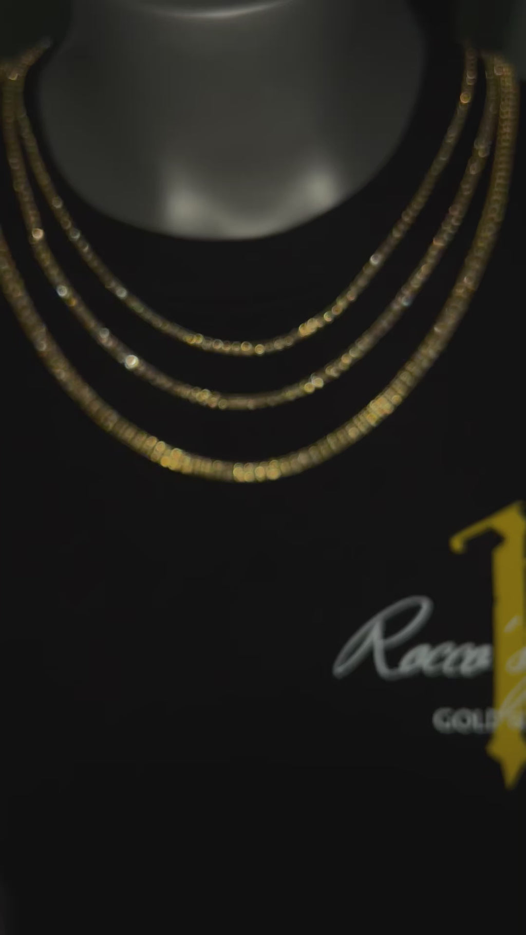 14K Ice Chains