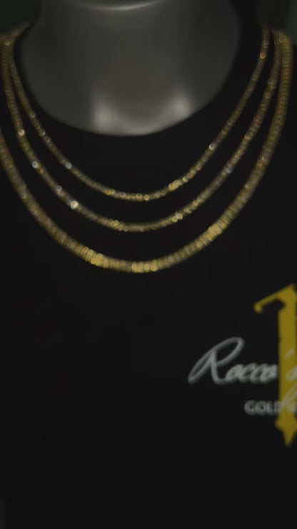 14K Ice Chains