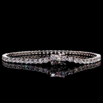 10Kt Lab Diamond Tennis Bracelet