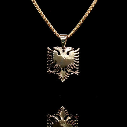Albanian Eagle in 14Kt Gold