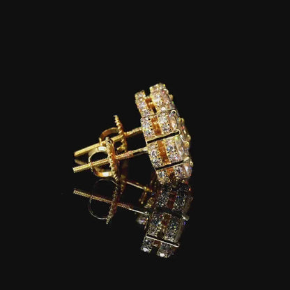 VVS Flower Studs