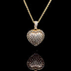 Small Diamond Heart Pendant