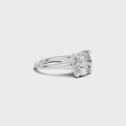 Iconic 4 CT Round Brilliant Solitaire Diamond Ring