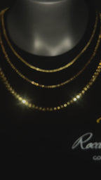 Solid Gold Franco Chains