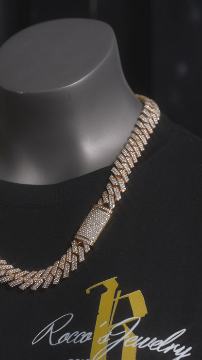 La Fiamma 16MM Diamond Cuban Chain