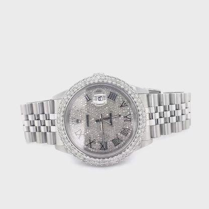Rolex Datejust With Diamond Bezel