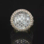 Diamond Men’s Ring Baguette 12 CT VVS Clarity