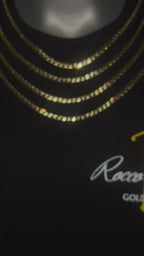 Solid Grumetta Chains 18K