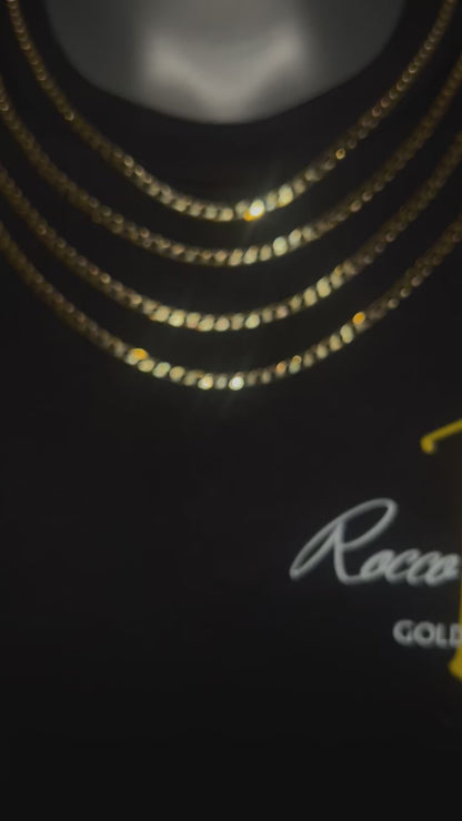 18KT Solid Grumetta Chains