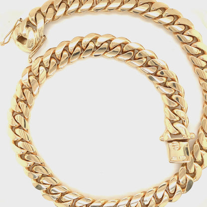 13.5MM Handmade Miami Cuban Link