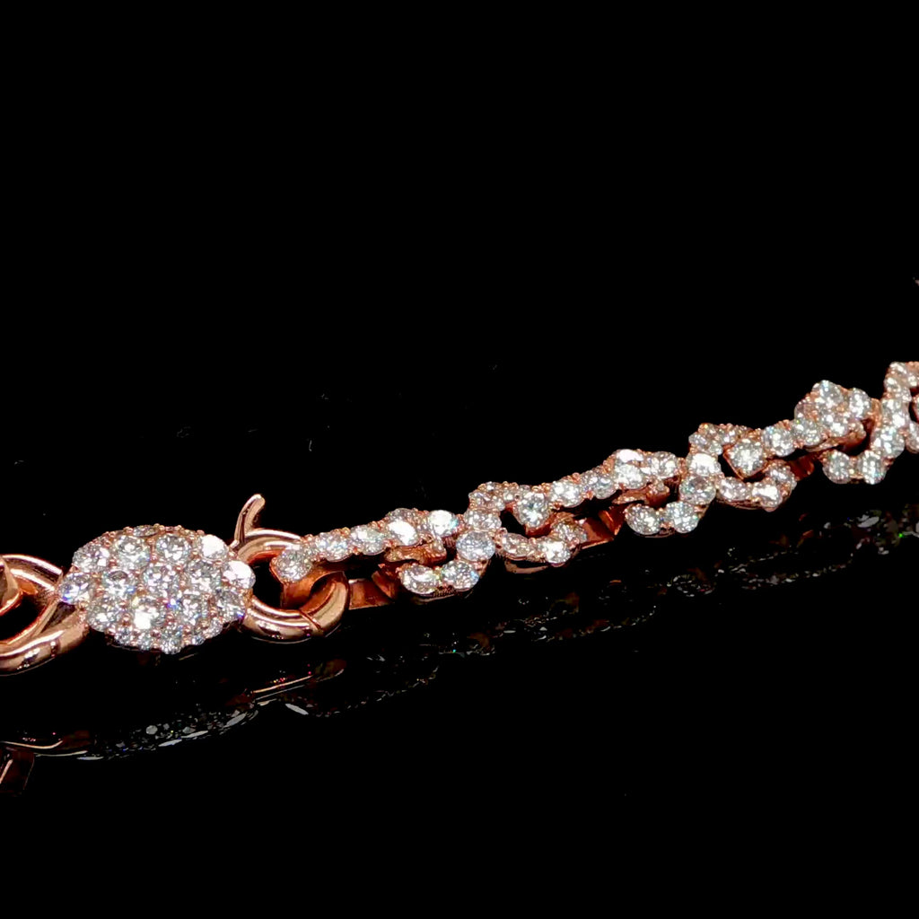 VVS Diamond Infinity Bracelet