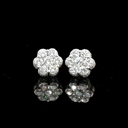 VVS Flower Studs