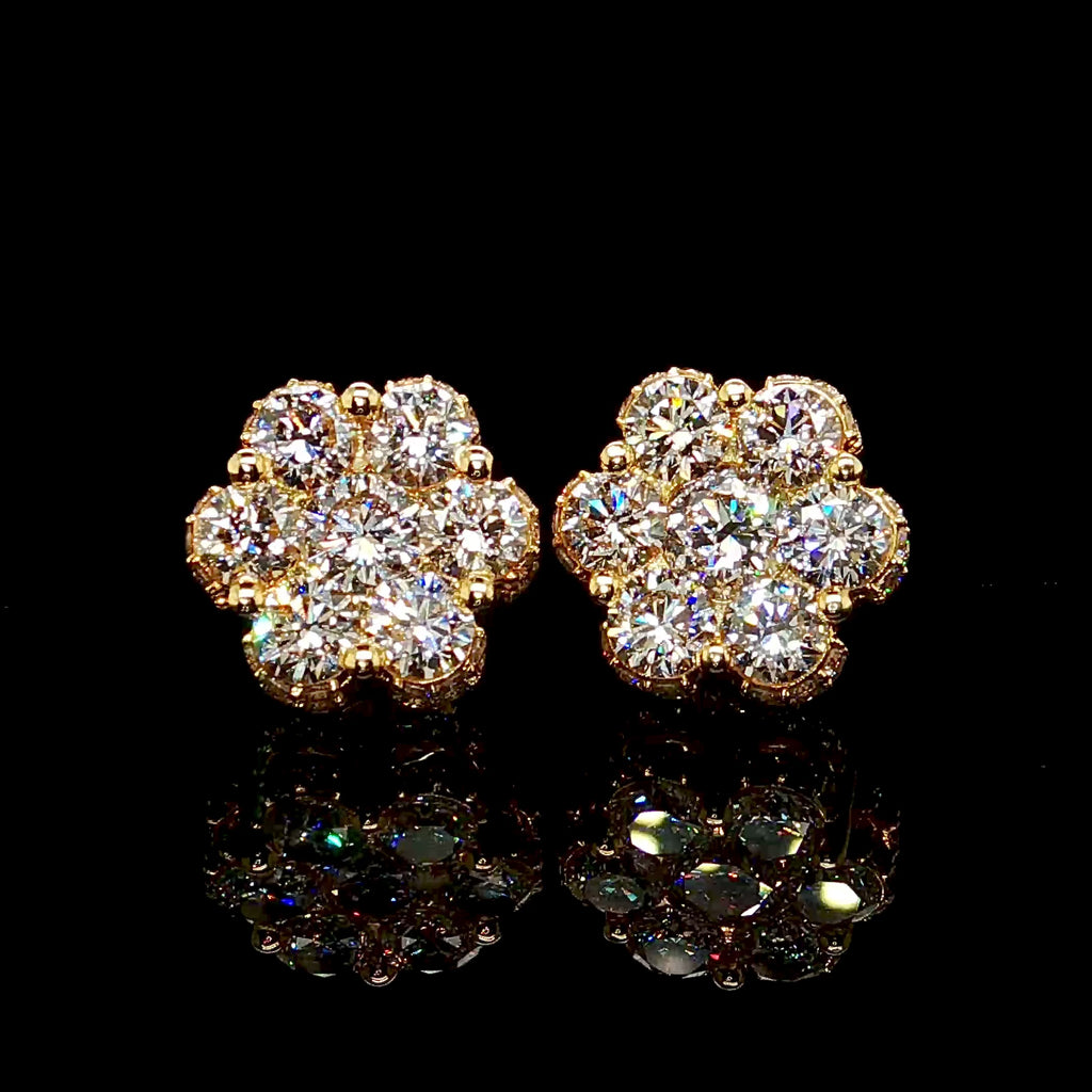 VVS Flower Studs