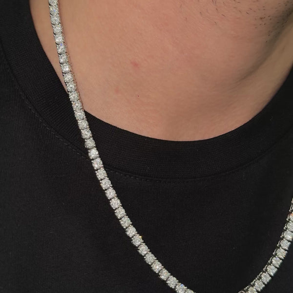 35 Pt Diamond Tennis Chain