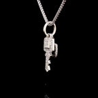 Diamond Key Pendant