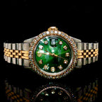Ladies Rolex Datejust 26MM with 2 CTW Diamond Bezel