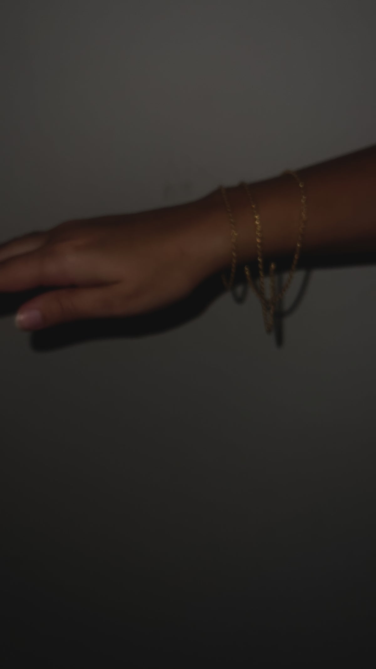 18KT Solid Rope Bracelet