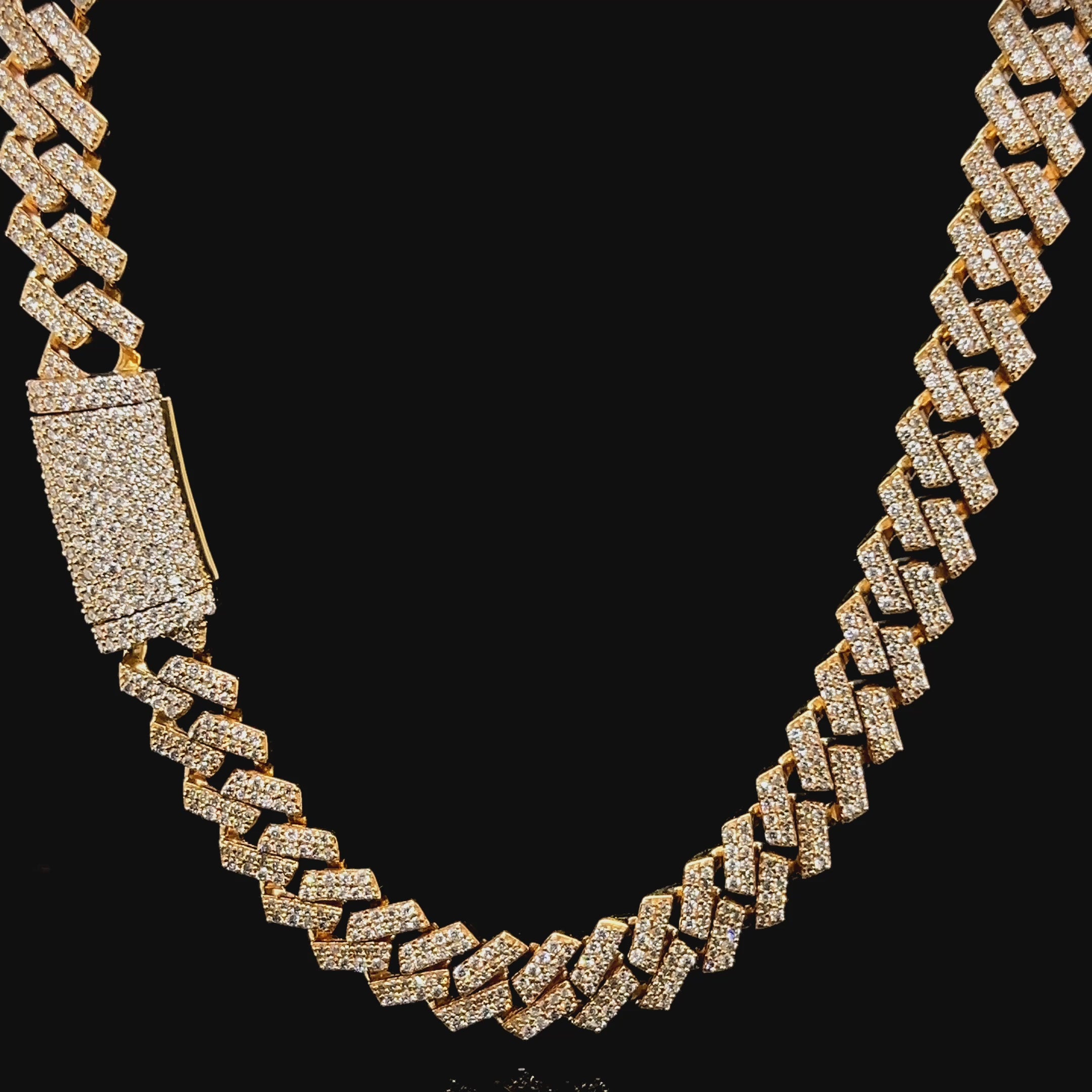 8MM Diamond Cuban Chain
