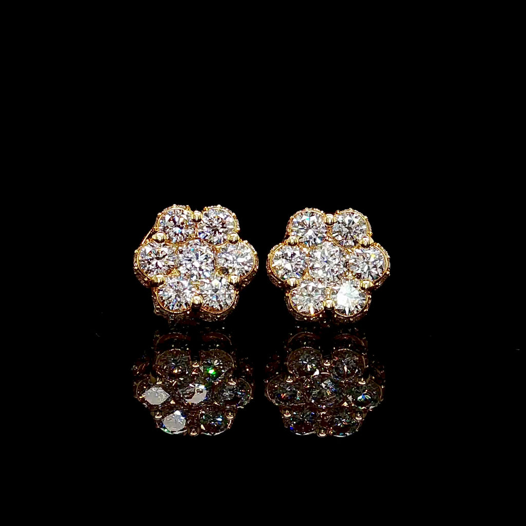 VVS Flower Studs