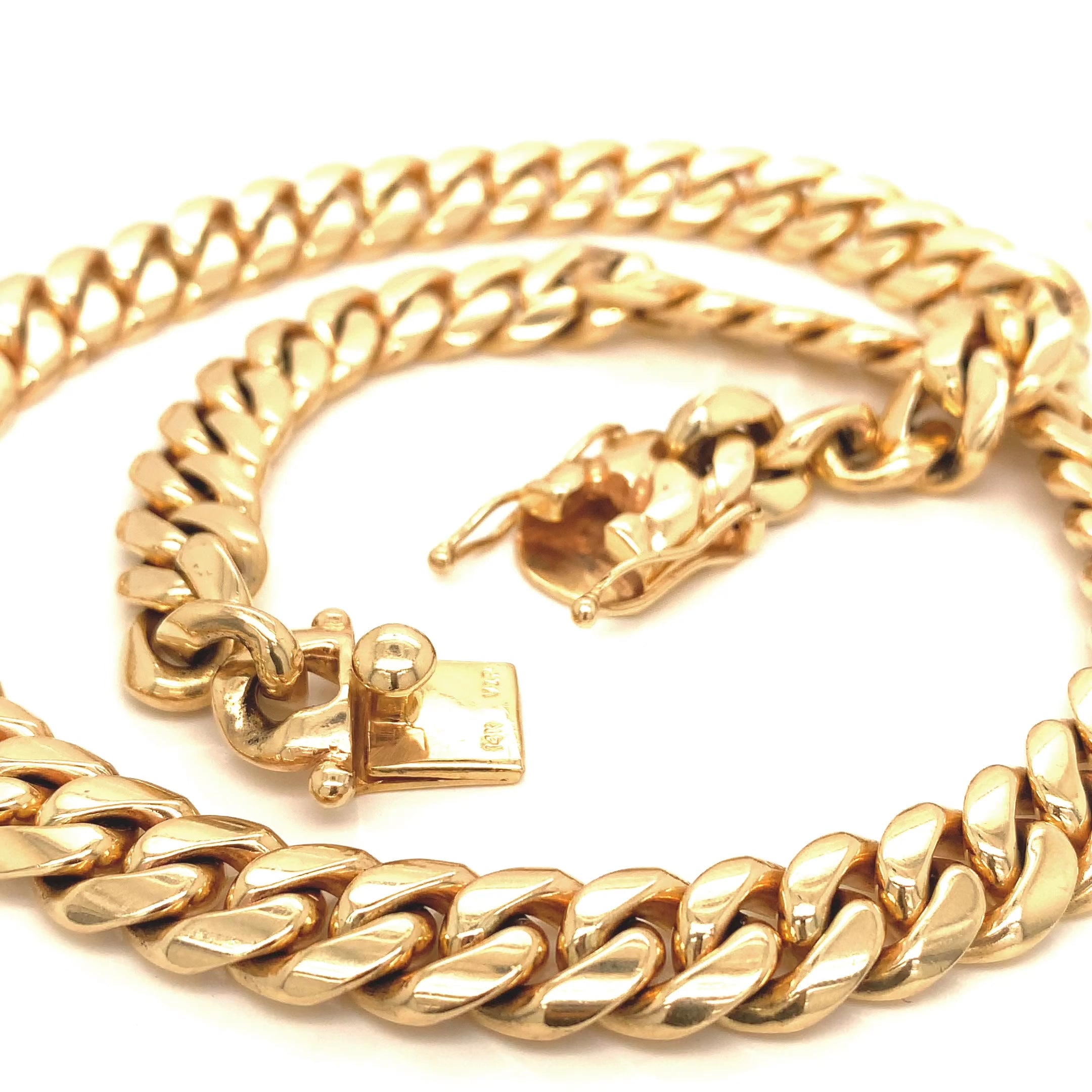 11MM Handmade Miami Cuban Link – Rocco's Jewelry