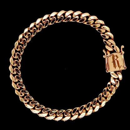 14k Gold Handmade Cuban Link 6.5mm