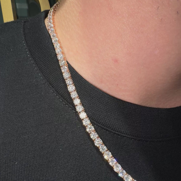 25Pt Diamond Tennis Chain