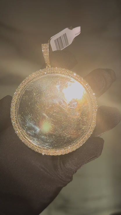 XL Diamond Photo Pendant