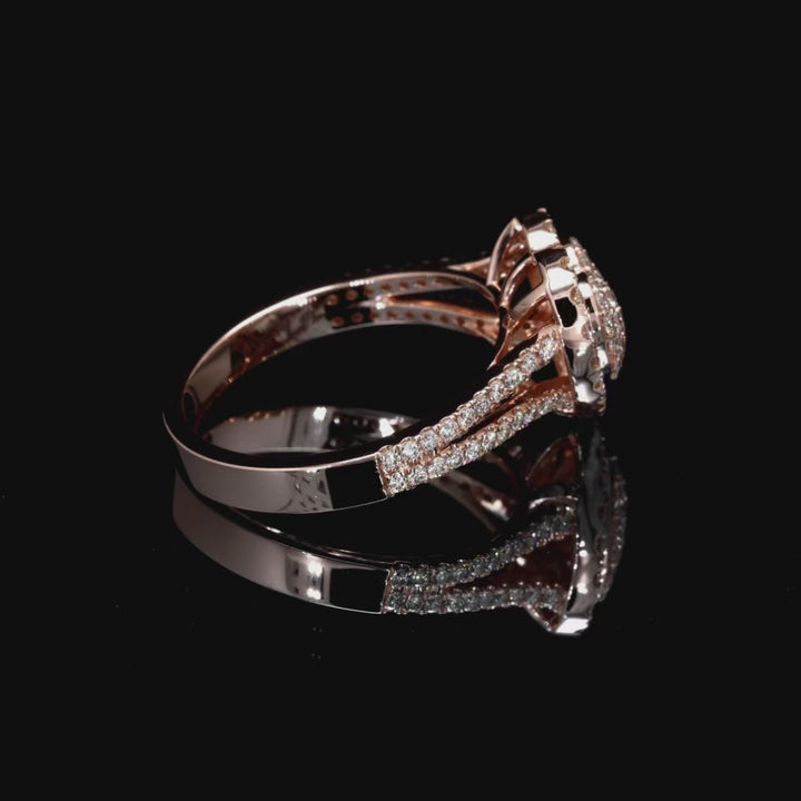 The Diamond Heart Ring