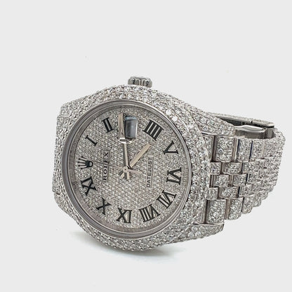 Rolex Datejust 41MM Diamond Studded
