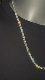 20 Pointer Diamond Tennis Necklace
