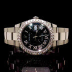 Rolex Datejust 41MM with 10 Pointer Diamond Bezel 126300