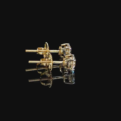 1CT Total Lab Diamond Studs