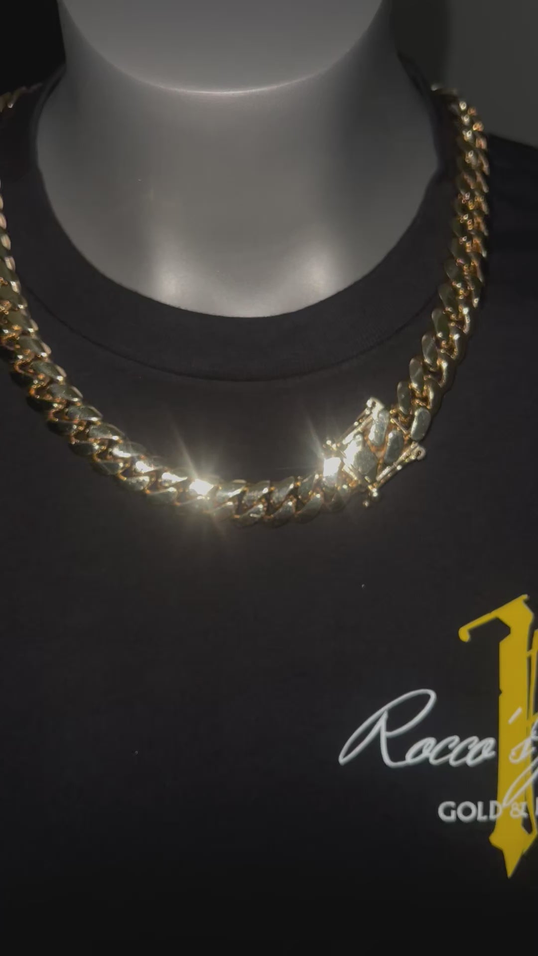 14MM Handmade Solid Cuban Chain